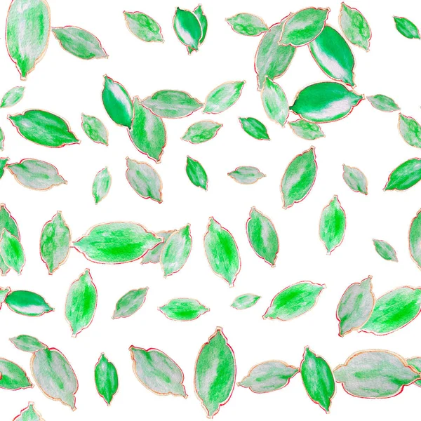 Čtyřlístek Bezešvý Vzor Zelený Teal Arabic Damask Print Geometrické Morrocan — Stock fotografie