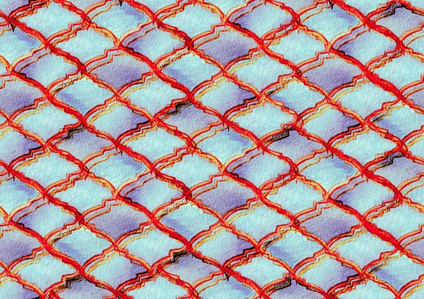 Quatrefoil Seamless Pattern Геометричний Моррокан Тіль Синій Індиго Lattice Marrakesh — стокове фото