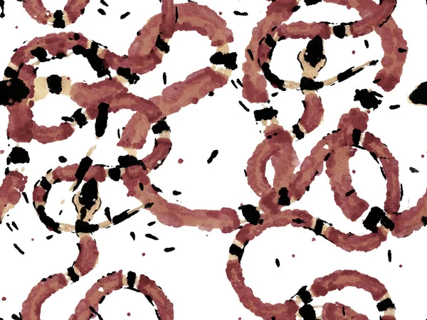Африканське Сафарі Шкіряна Ілюстрація Безшовний Візерунок Зміїна Шкіра Друк Імітація — стокове фото
