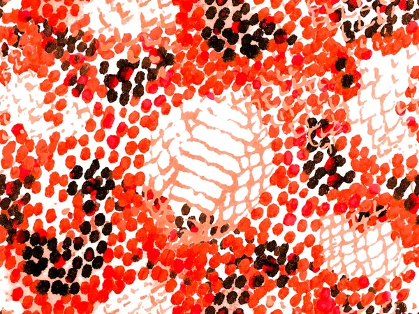 측정학적 스윙웨어 향없는 디자인 그라운드 미터법 Red Salmon Geo Symmetric — 스톡 사진
