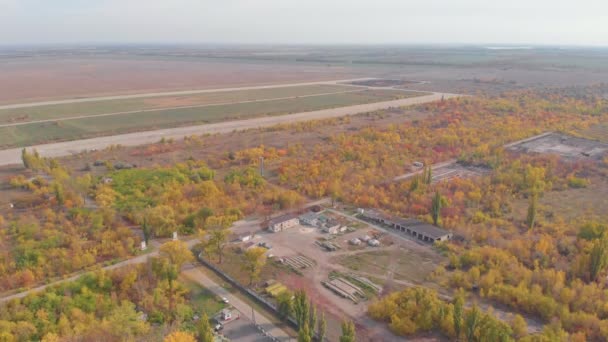 Base aérea abandonada — Vídeos de Stock