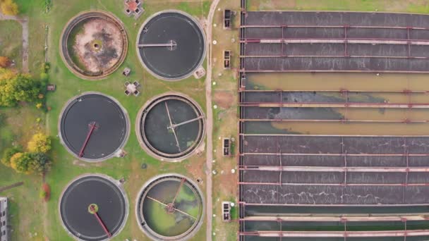 Cekungan Industrial Wastewater — Stok Video