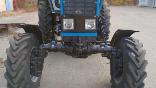 Světlomety traktoru — Stock video