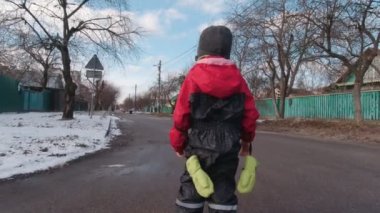 Çocuk Açık Hava Yavaş Hareketi
