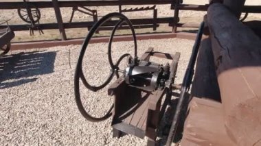 Klasik Kırsal Tahta Makinesi