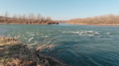 Nehirde Şişe Yüzüyor