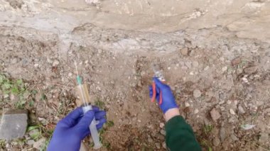 Bitki yetiştirme yavaş çekim bakış açısı