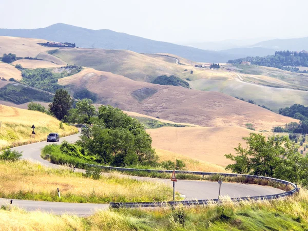 Panoramic views of the Tuscan-Emilian Apennines — Stock Photo, Image