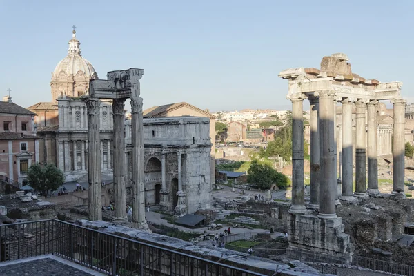 Görünümünü foro romano Roma — Stok fotoğraf