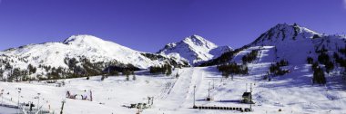 Kayak tesisi sestriere Piyemonte İtalya