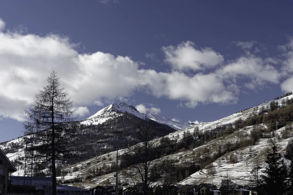 Zima w pragelato — Zdjęcie stockowe