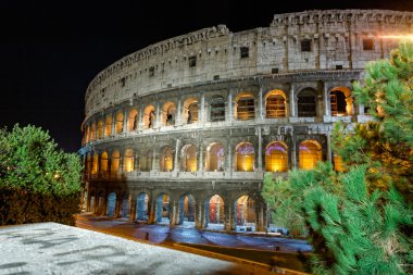 colosseo gece manzarası