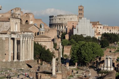 görünümünü foro romano Roma