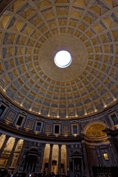 Vista da igreja do Panteão Roma Itália — Fotografia de Stock