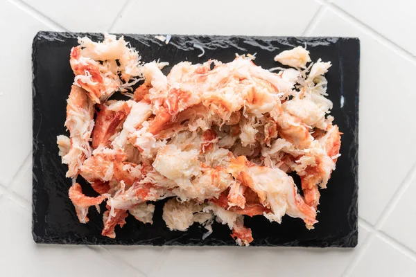 Natural crab meat without additives Royalty Free Stock Photos