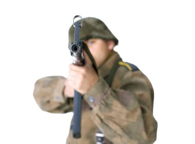 keskin nişancı İkinci Dünya Savaşı izole