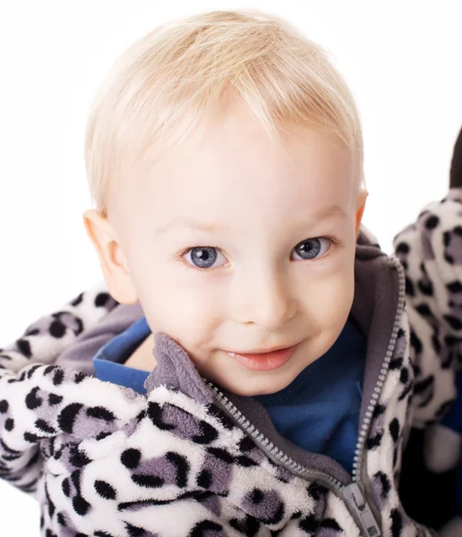 Porträt eines kleinen Jungen — Stockfoto