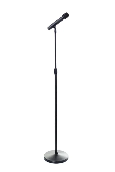 Mikrofon a stojan — Stock fotografie
