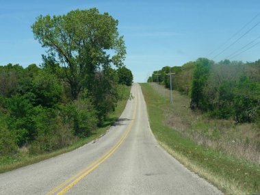 Arbuckles Dağları, Oklahoma 'da yokuş yukarı 