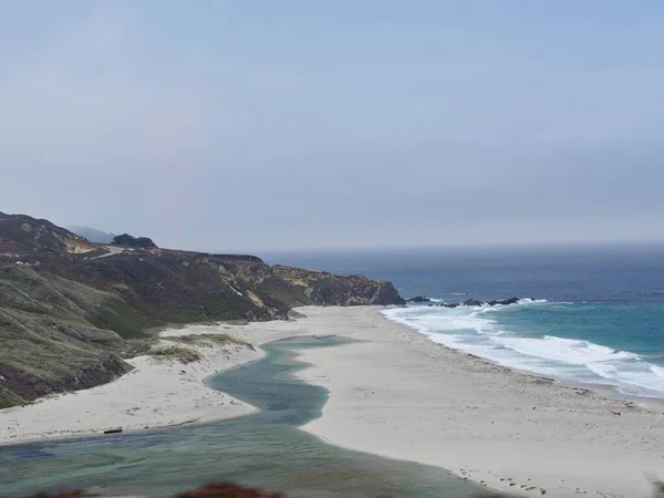 Küstenblick Entlang Des Highway Amerikas Malerischste Fahrt Kalifornien — Stockfoto