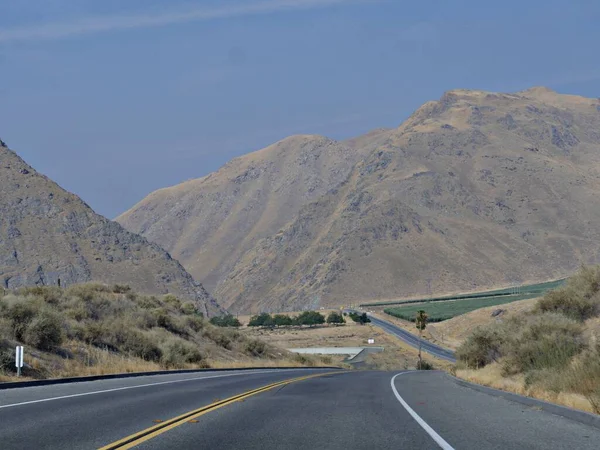 Scénická Kern Canyon Road Nebo Callifornia Highway Route 178 Jen — Stock fotografie