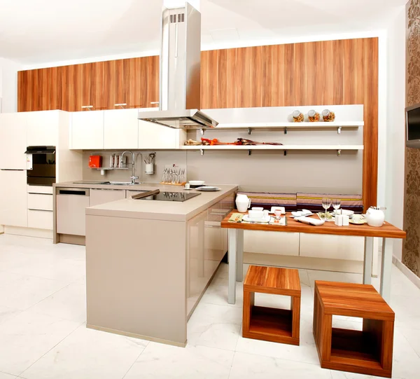 Cocina moderna — Foto de Stock