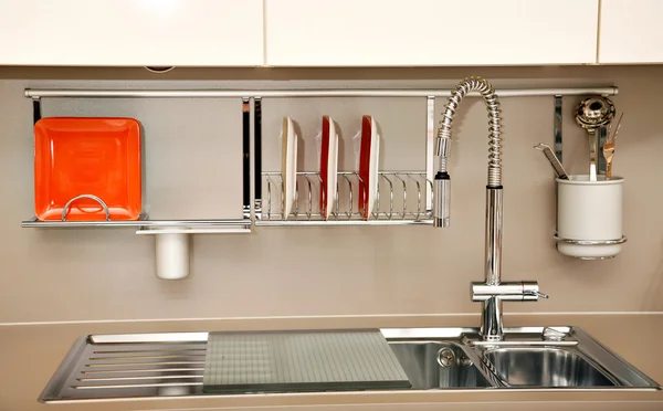 Kitchen sink — Stock Photo, Image