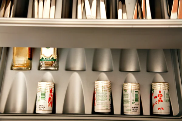 Cutlery & spice drawers — Stock Photo, Image