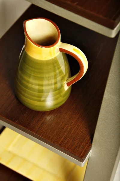 Simple kitchen shelves — Stock Photo, Image