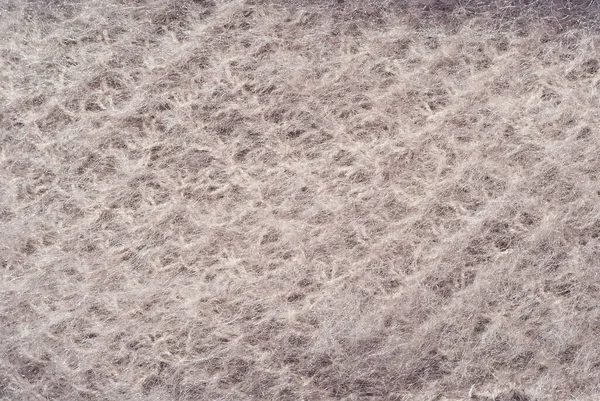 Goat Wool Fabric Mohair Close Beige Knitted Fabric — Stock Photo, Image