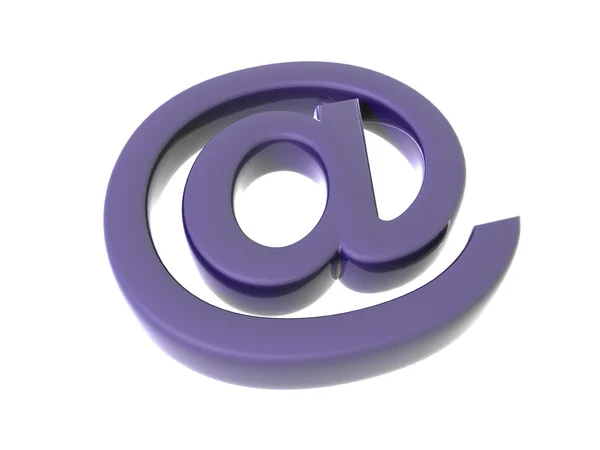 E-mail on a white background — Stock Photo, Image