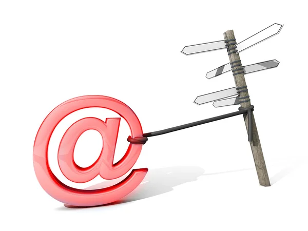 Email abstract — Stock Photo, Image