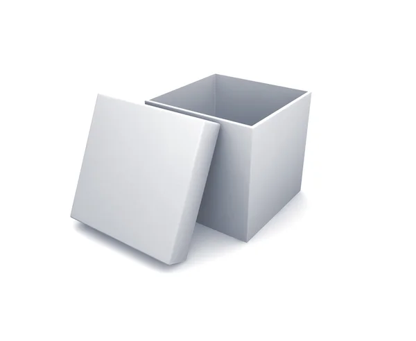 Caja blanca —  Fotos de Stock