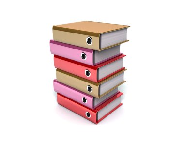 Arşiv dizinlerinin 3d illüstrasyonu