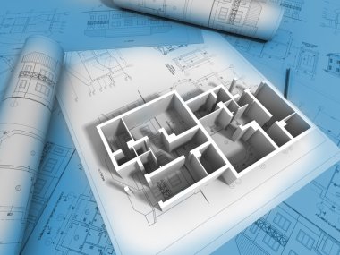 3d planı çizim