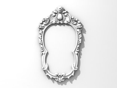 süslü vintage çerçeve