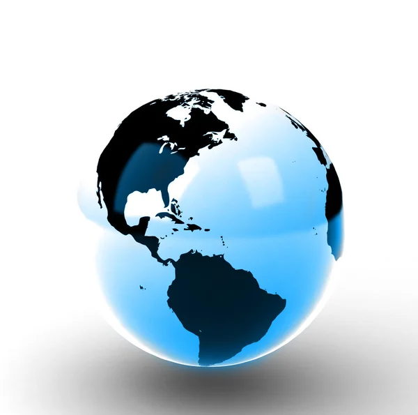 Globe art — Stock Photo, Image