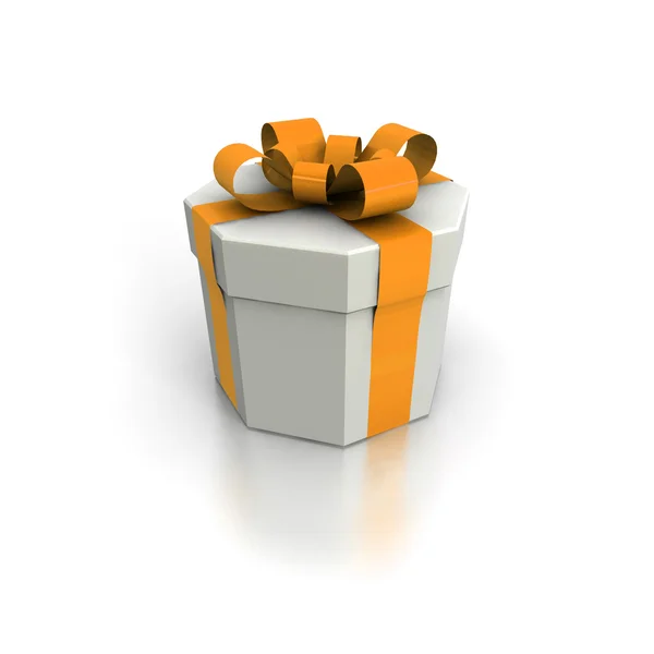 Single gift box — Stock Photo, Image