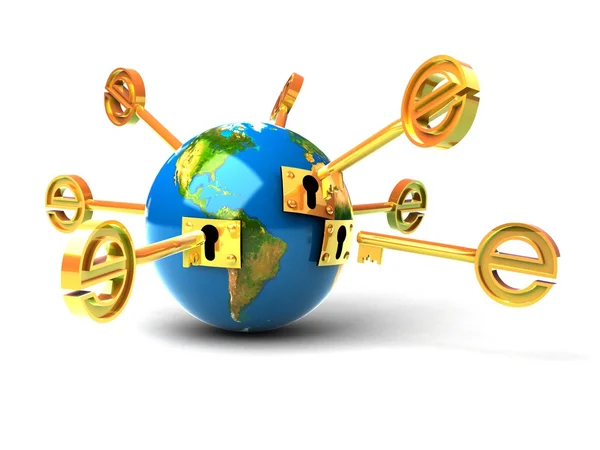 Global network the Internet — Stock Photo, Image