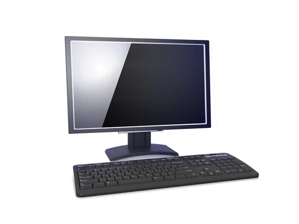 Computador moderno — Fotografia de Stock