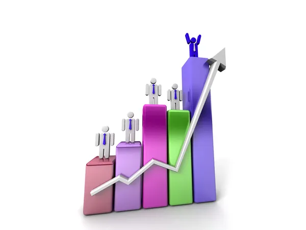 Crecimiento empresarial — Foto de Stock