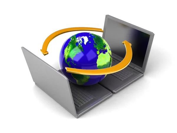 Global network the Internet — Stock Photo, Image