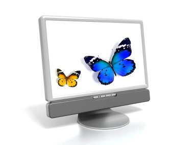 LCD monitör