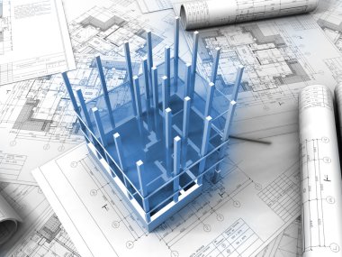 3d planı çizim