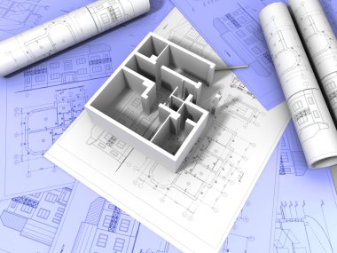 3d planı çizim