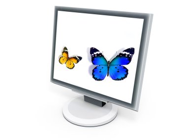 LCD monitör