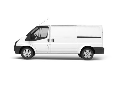 Beyaz minibüs
