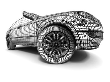 3D araba