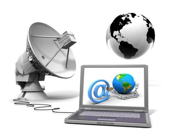 Global communication — Stock Photo, Image