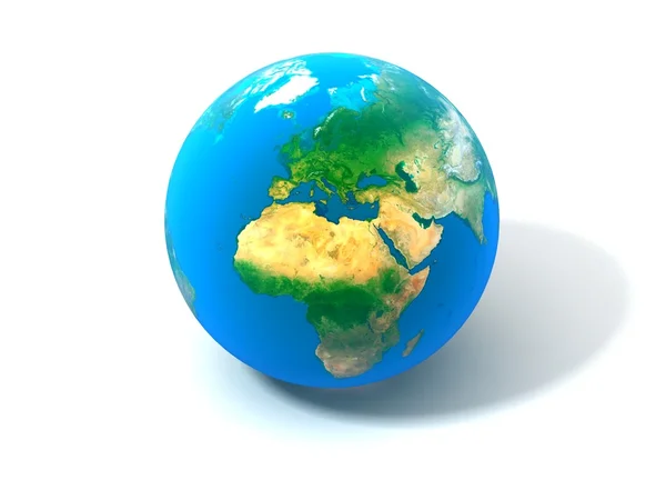 3d realistic Globe — Stock Photo, Image